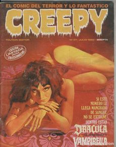 Comics: Creepy numero 37 edicion coleccionista: Vampirella, Dracula - Varios